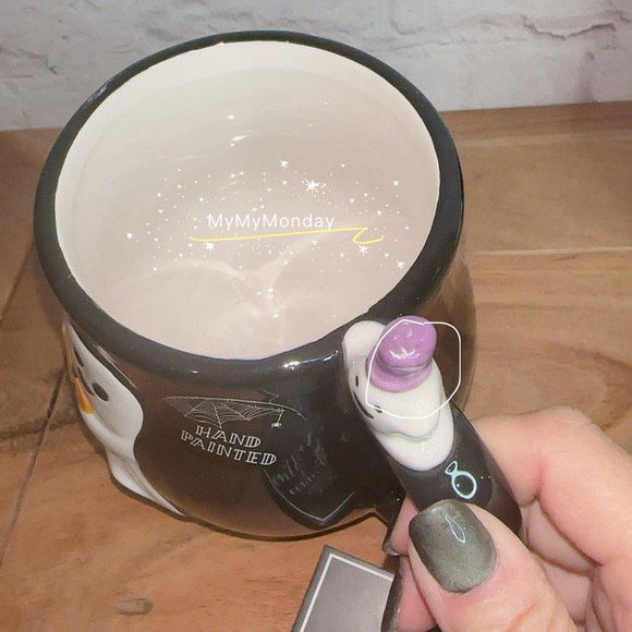 Halloween Ghost Mug With Pumpkin Set of 2 - Picture 5 of 5